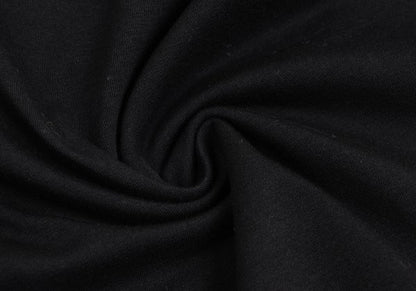 VERSACE INTIMO Triple Stitch Cotton Blend Top Black Size 50