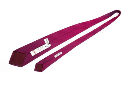 GIORGIO ARMANI Silk Regimental Jacquard Tie Pink