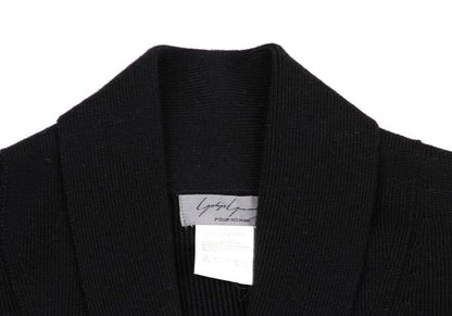 Yohji Yamamoto POUR HOMME Bijou Cardigan Black Size M