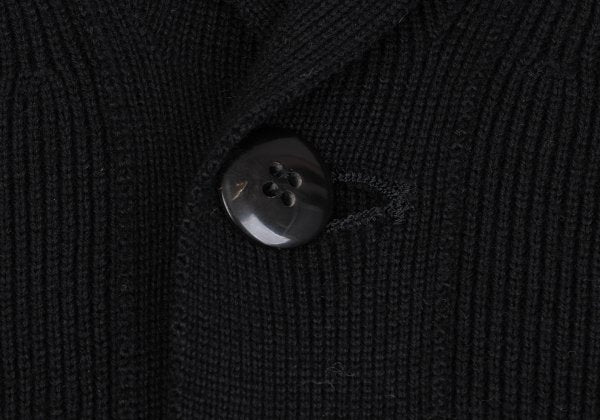 Yohji Yamamoto POUR HOMME Bijou Cardigan Black Size M