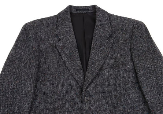 Papas Harris Tweed 3B Jacket Gray Size 46S