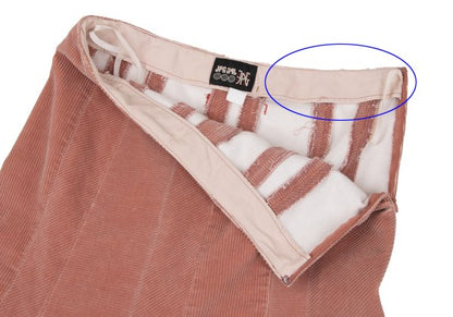 JPG by GAULTIER Cotton Corduroy Flare Skirt Pink Size 40