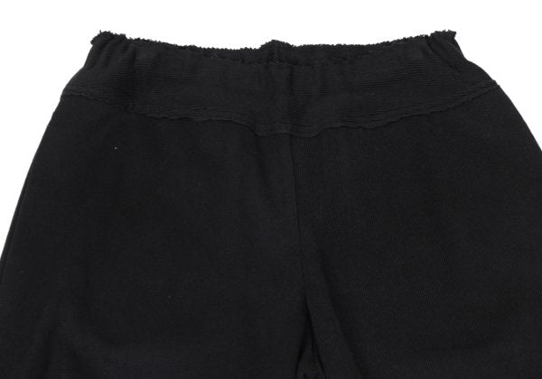 ISSEY MIYAKE A-POC INSIDE Cotton Knit Pants Black Size 2