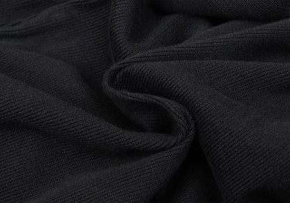 ISSEY MIYAKE A-POC INSIDE Cotton Knit Pants Black Size 2