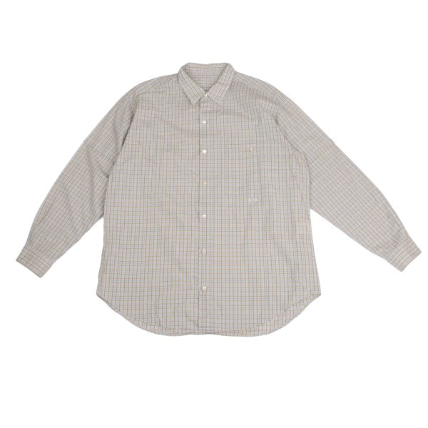 Papas Cotton Multi Check Long Sleeve Shirt Size M