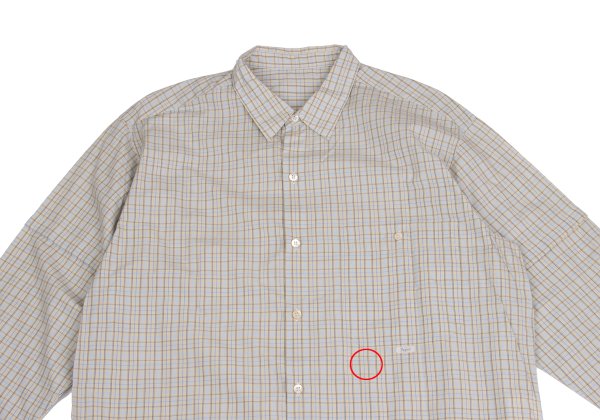 Papas Cotton Multi Check Long Sleeve Shirt Size M
