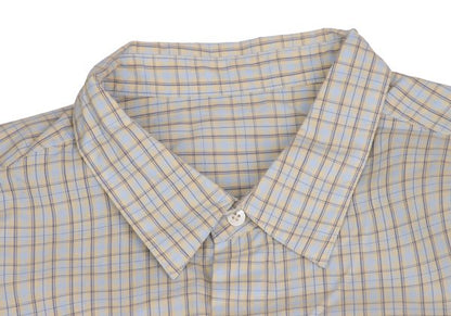 Papas Cotton Multi Check Long Sleeve Shirt Size M