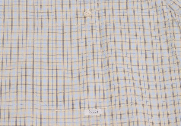 Papas Cotton Multi Check Long Sleeve Shirt Size M