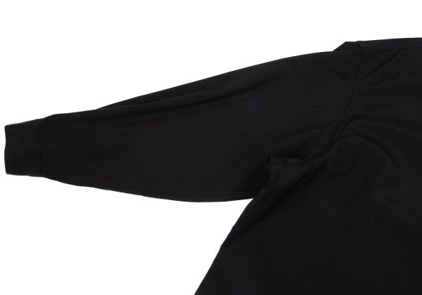 Yohji Yamamoto POUR HOMME Gradient Wool Shirt Black Size M