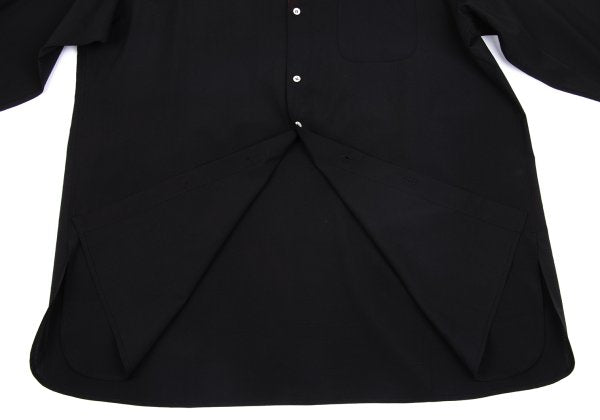 Yohji Yamamoto POUR HOMME Gradient Wool Shirt Black Size M