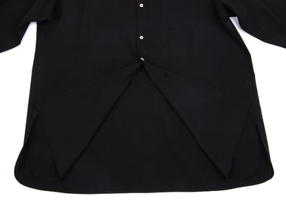 Yohji Yamamoto POUR HOMME Gradient Wool Shirt Black Size M