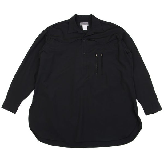 Yohji Yamamoto POUR HOMME Western Yoke Shirt Black Size M
