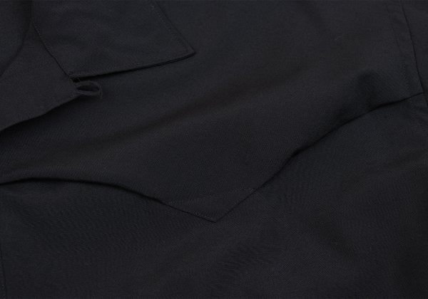 Yohji Yamamoto POUR HOMME Western Yoke Shirt Black Size M