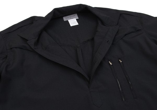 Yohji Yamamoto POUR HOMME Western Yoke Shirt Black Size M