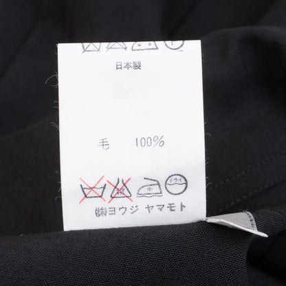 Yohji Yamamoto POUR HOMME Western Yoke Shirt Black Size M