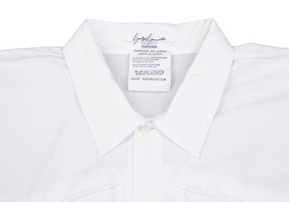 Yohji Yamamoto POUR HOMME Western Yoke Shirt White Size M