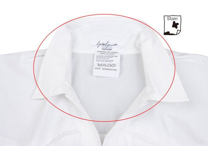 Yohji Yamamoto POUR HOMME Western Yoke Shirt White Size M