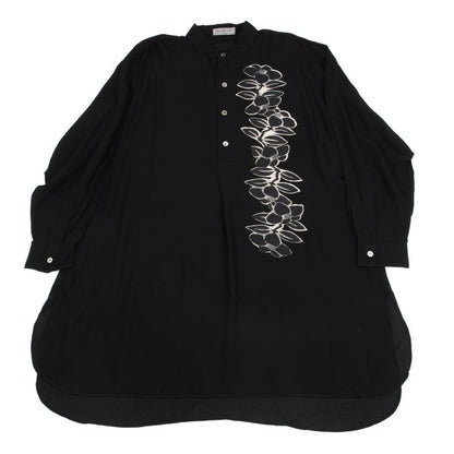 Yohji Yamamoto POUR HOMME Discharge Pullover Black Size M