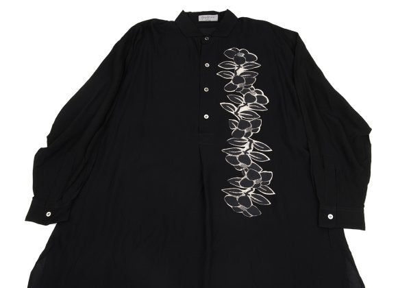 Yohji Yamamoto POUR HOMME Discharge Pullover Black Size M