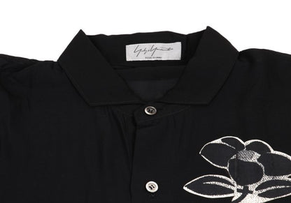 Yohji Yamamoto POUR HOMME Discharge Pullover Black Size M