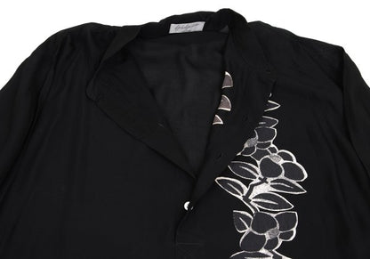 Yohji Yamamoto POUR HOMME Discharge Pullover Black Size M