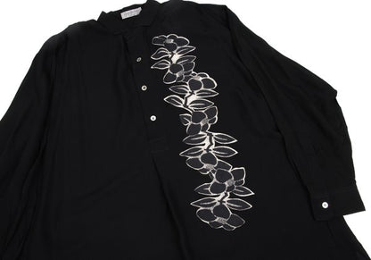 Yohji Yamamoto POUR HOMME Discharge Pullover Black Size M