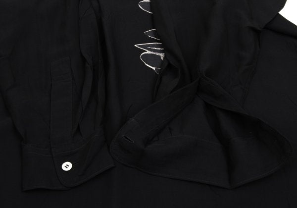 Yohji Yamamoto POUR HOMME Discharge Pullover Black Size M