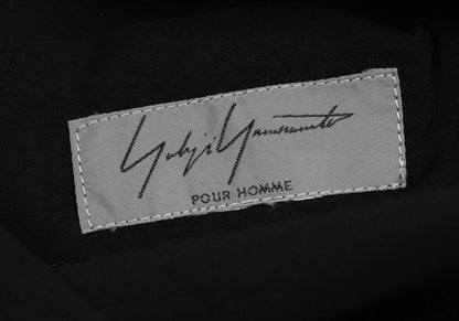 Yohji Yamamoto POUR HOMME Discharge Pullover Black Size M