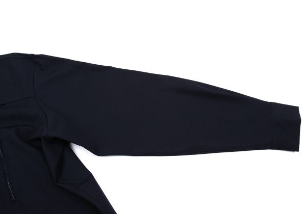 Yohji Yamamoto POUR HOMME Wool Zip Pocket Shirt Navy Size M