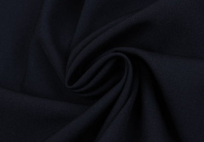 Yohji Yamamoto POUR HOMME Wool Zip Pocket Shirt Navy Size M