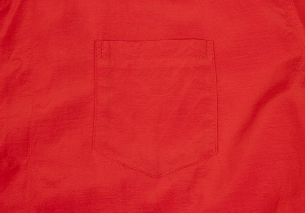 Yohji Yamamoto POUR HOMME Gathered Open Shirt Red Size M