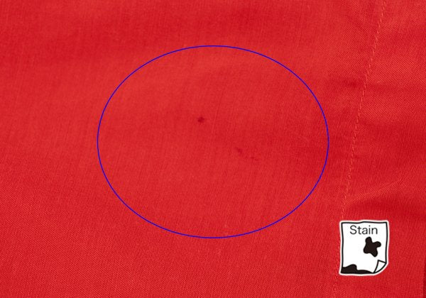 Yohji Yamamoto POUR HOMME Gathered Open Shirt Red Size M