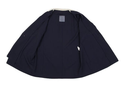 Yohji Yamamoto POUR HOMME 91SS Crochet Jacket Blue Size M