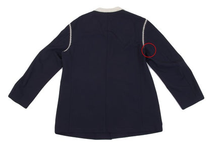 Yohji Yamamoto POUR HOMME 91SS Crochet Jacket Blue Size M