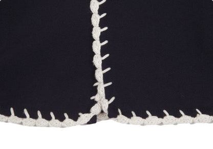 Yohji Yamamoto POUR HOMME Crochet Lace Jacket Blue Size M