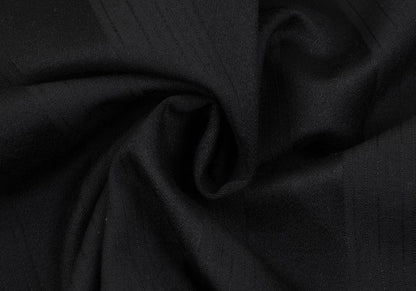 Yohji Yamamoto POUR HOMME Stripe V-Neck Black Size M