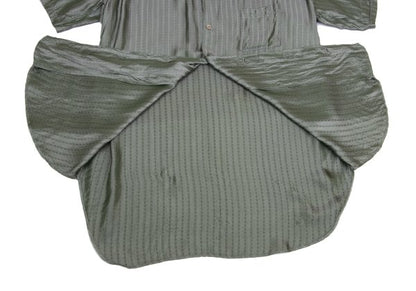 Yohji Yamamoto POUR HOMME Stripe Jacquard Shirt Green Size L