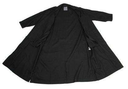 Yohji Yamamoto POUR HOMME Linen Epaulet Coat Black Size M