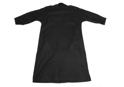 Yohji Yamamoto POUR HOMME Linen Epaulet Coat Black Size M
