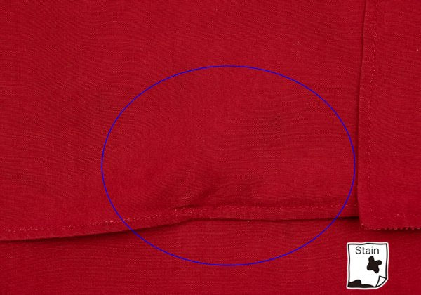 Yohji Yamamoto POUR HOMME Rayon Long Shirt Jacket Red Size M