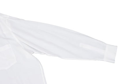 Yohji Yamamoto POUR HOMME Dot Cut Rayon Shirt White Size M