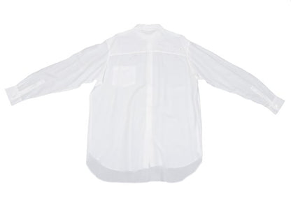 Yohji Yamamoto POUR HOMME Dot Cut Rayon Shirt White Size M