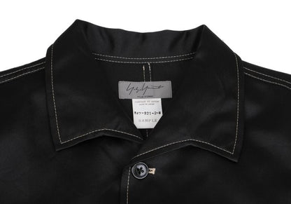 Yohji Yamamoto POUR HOMME Knit Panel Jacket Black Size M