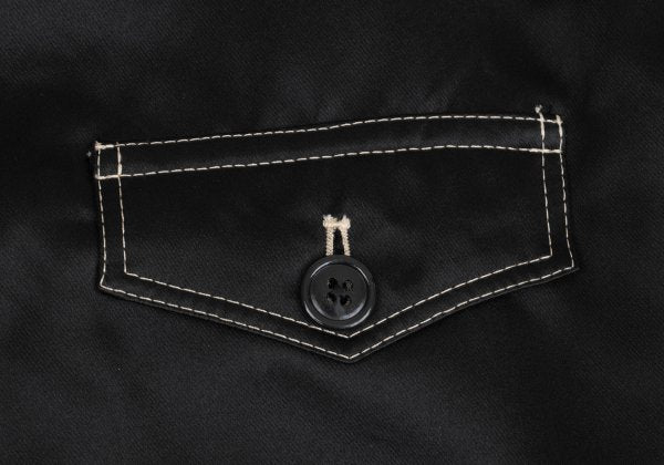Yohji Yamamoto POUR HOMME Knit Panel Jacket Black Size M