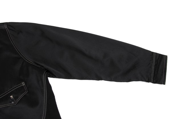 Yohji Yamamoto POUR HOMME Knit Panel Jacket Black Size M