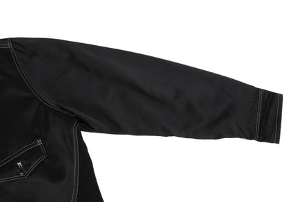 Yohji Yamamoto POUR HOMME Knit Panel Jacket Black Size M