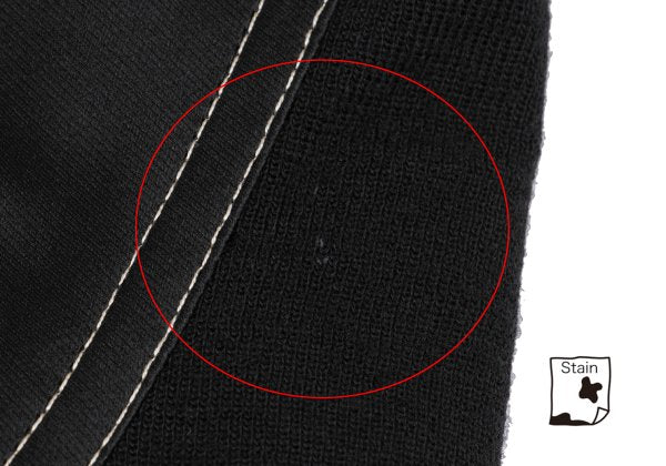 Yohji Yamamoto POUR HOMME Knit Panel Jacket Black Size M