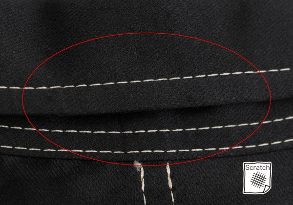 Yohji Yamamoto POUR HOMME Knit Panel Jacket Black Size M