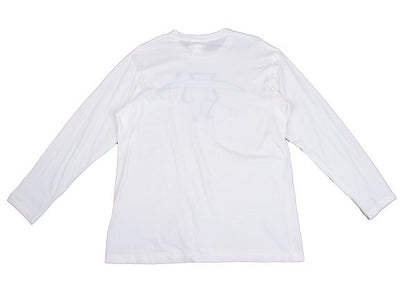 Yohji Yamamoto POUR HOMME Drawing Print T-Shirt White Size M