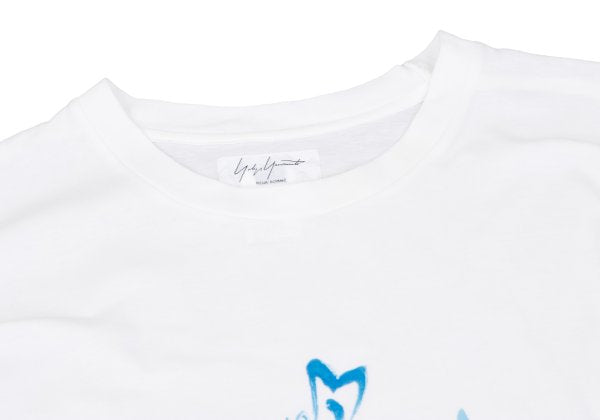 Yohji Yamamoto POUR HOMME Snowman T-Shirt White Size M